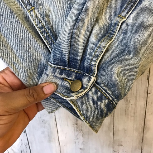 Unomatch Women Modern Loose Long Sleeve Fabulous Collar Neck Winter Denim Jacket - Picture 10 of 12